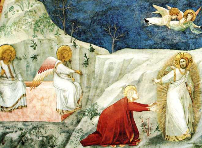 Giotto. Noli me tangere