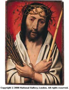 Mostaert. Cristo coronato di spine