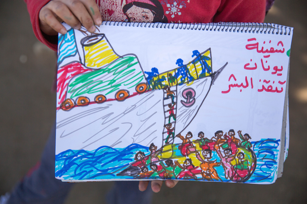 The Migrant Journey Through The Eyes Of An Eight Year Old Syrian Girl